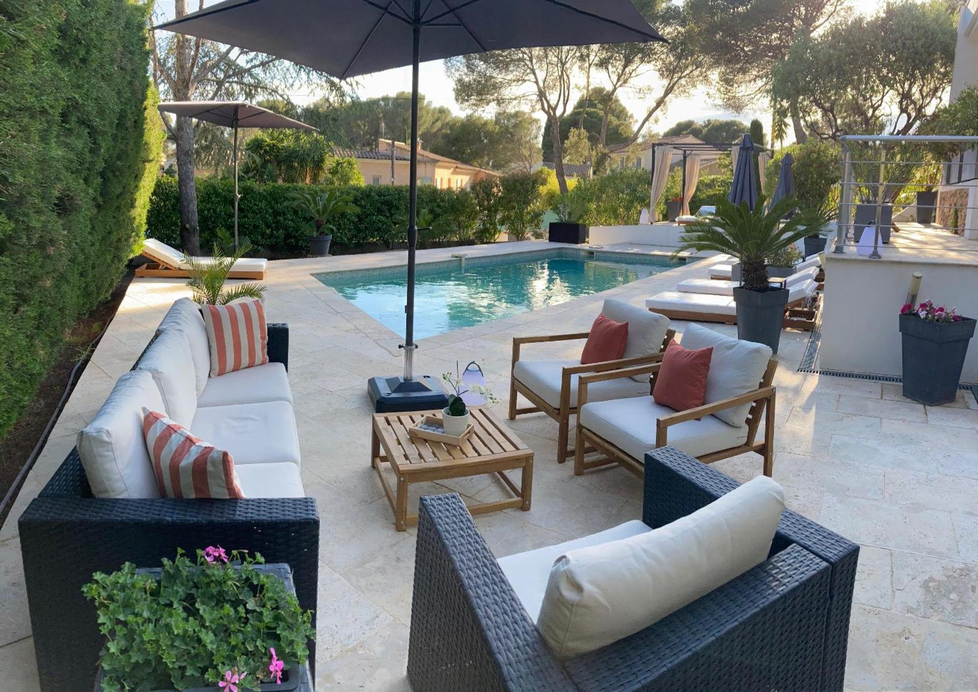 "Les Alizes" Cote Jardin Proche Bord De Mer Saint-Raphaël Exterior foto